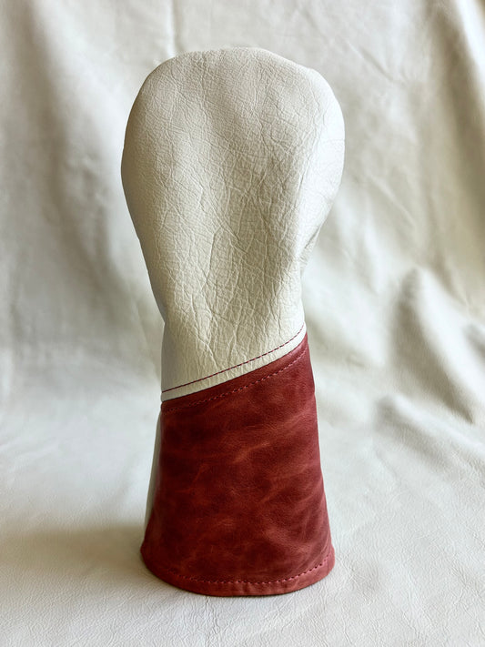 Vallda Driver - Dirty White w/ Distressed Red