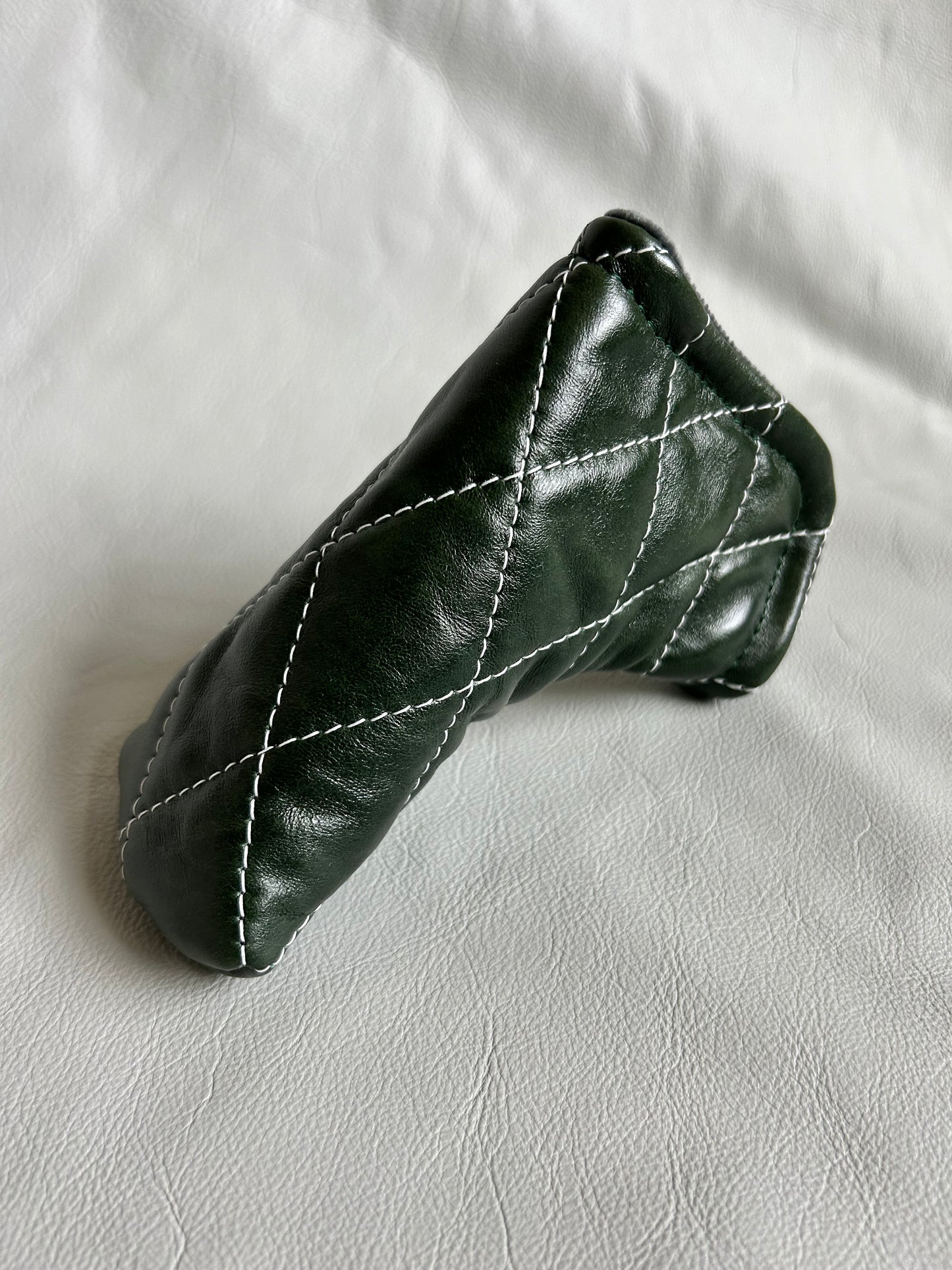 Blade - Green Diamond Stitch